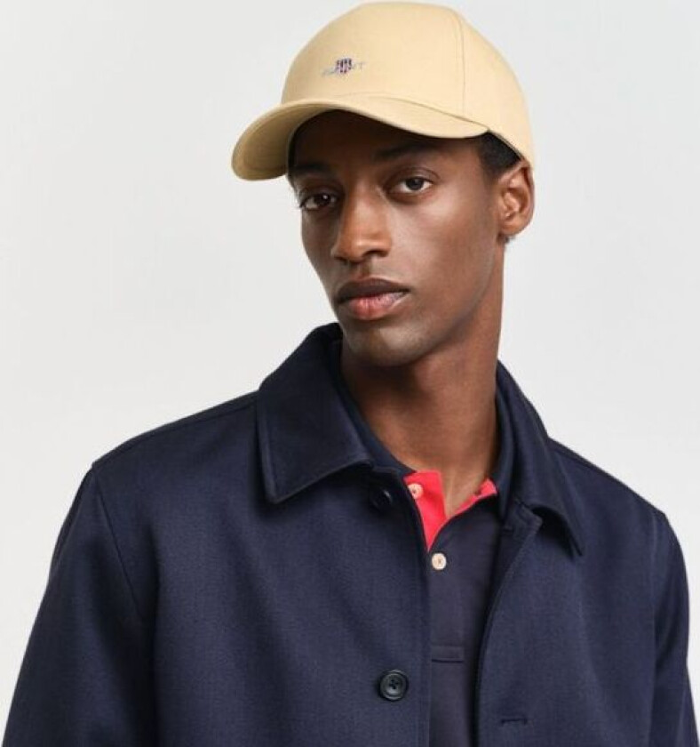 Caps Shield Cotton Twill Oak Beige