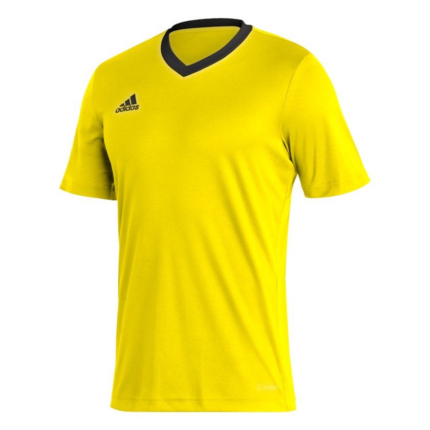 adidas Entrada 22 Jersey, t-skjorte herre Team Yellow/black