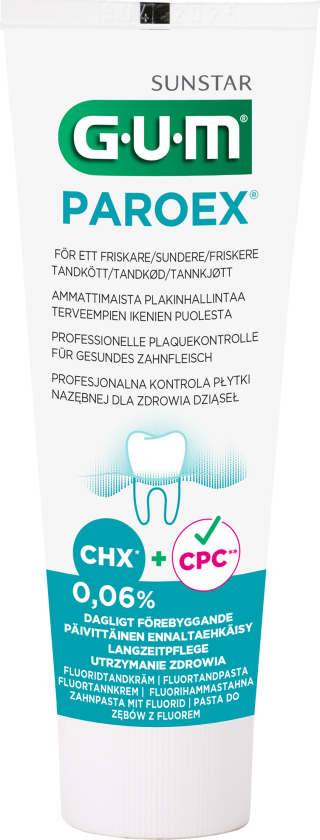 Gum Paroex 0,06% tannkrem 75 ml