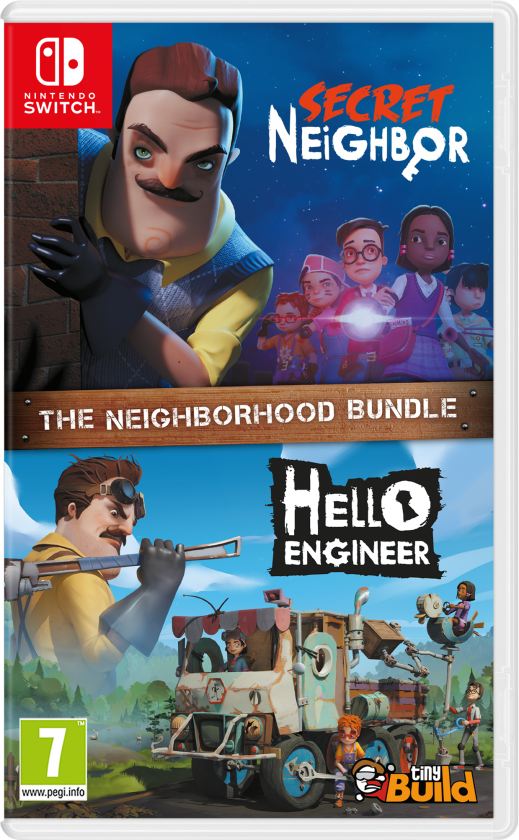 Secret Neighbor + Hello EngineerNeighborhood Bundle Spill
