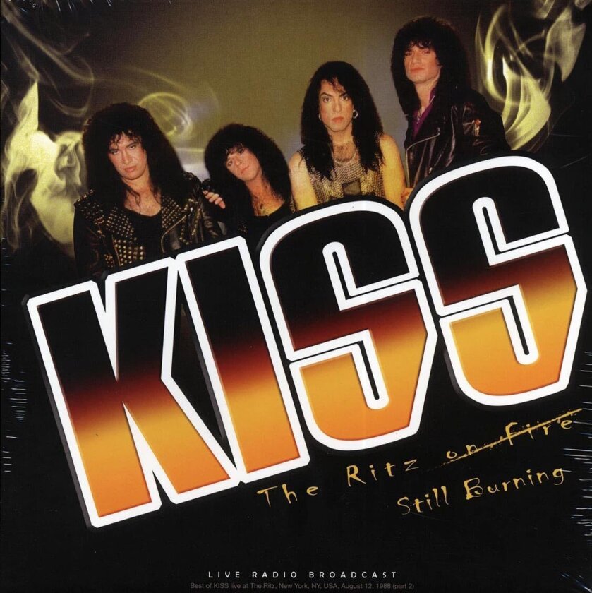 Kiss The Ritz still Burning LP/Vinyl