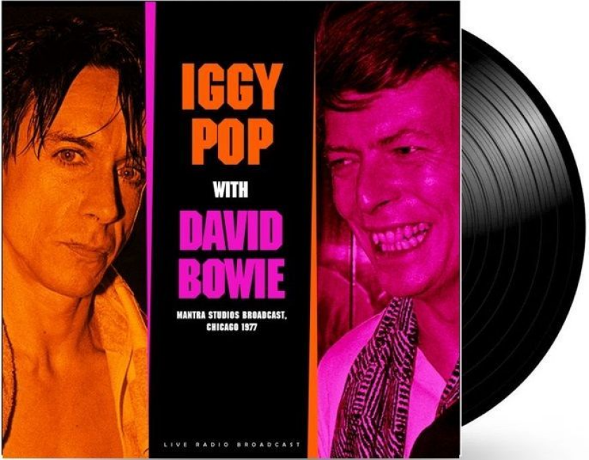 Iggy Pop, David Bowie Best of Live at Mantra Studios Broadcast 1977 LP/Vinyl