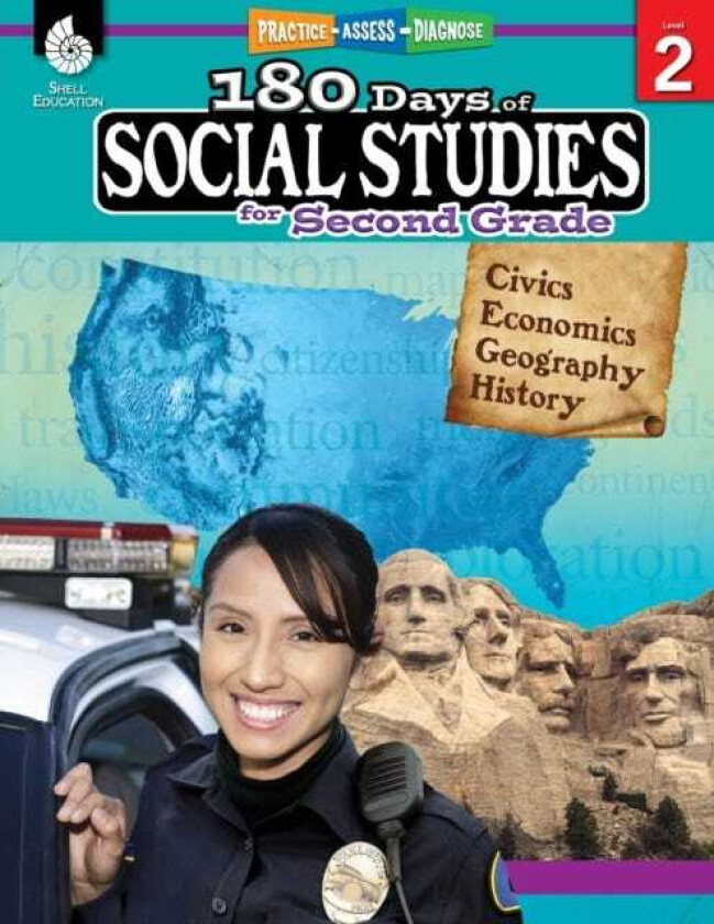 180 Days™: Social Studies for Second Grade Practice, Assess, Diagnose