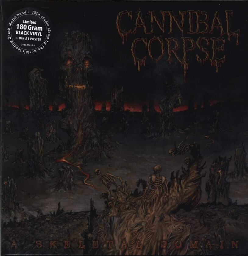 Cannibal Corpse A Skeletal Domain LP/Vinyl