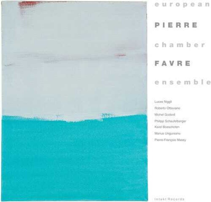 Pierre Favre European Chamber CD