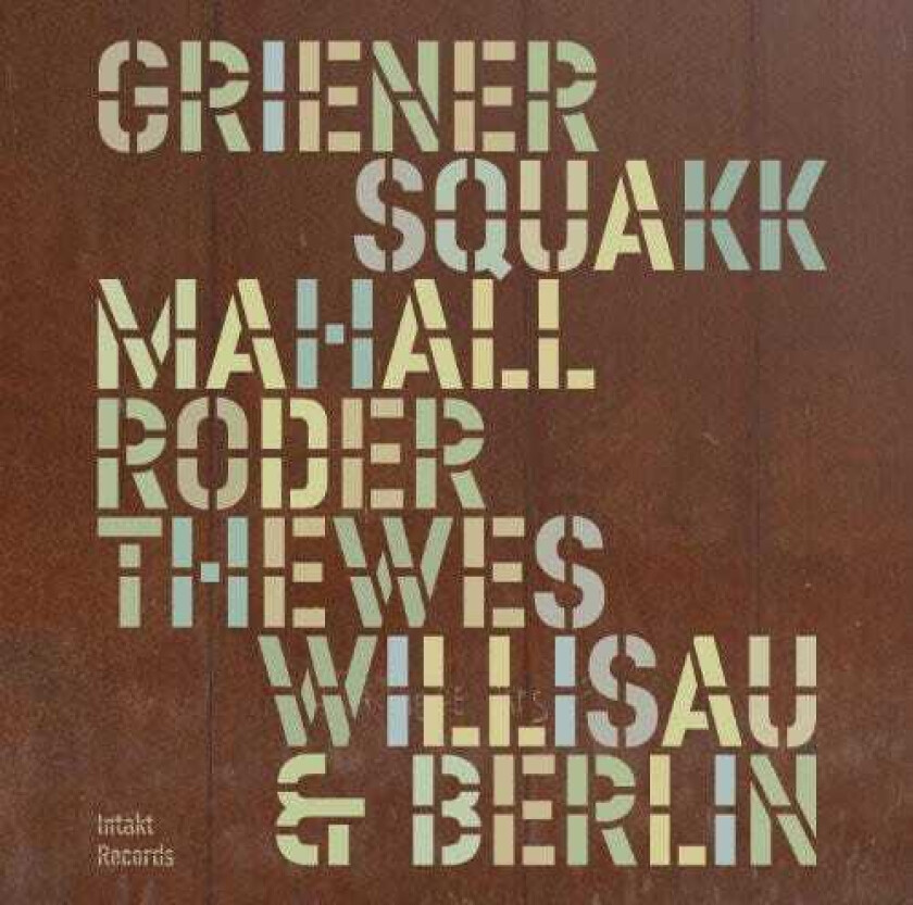 Michael Griener Willisau & Berlin CD