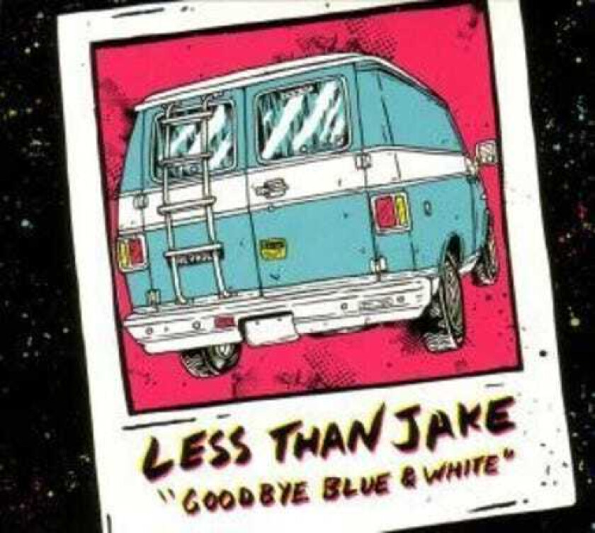 Less Than Jake Goodbye Blue & White CD