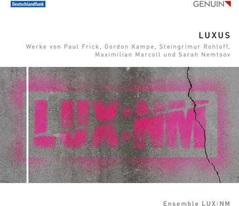 Ensemble Lux:nm, Maximilian Marcoll, Paul Frick, Gordon Kampe Luxus CD