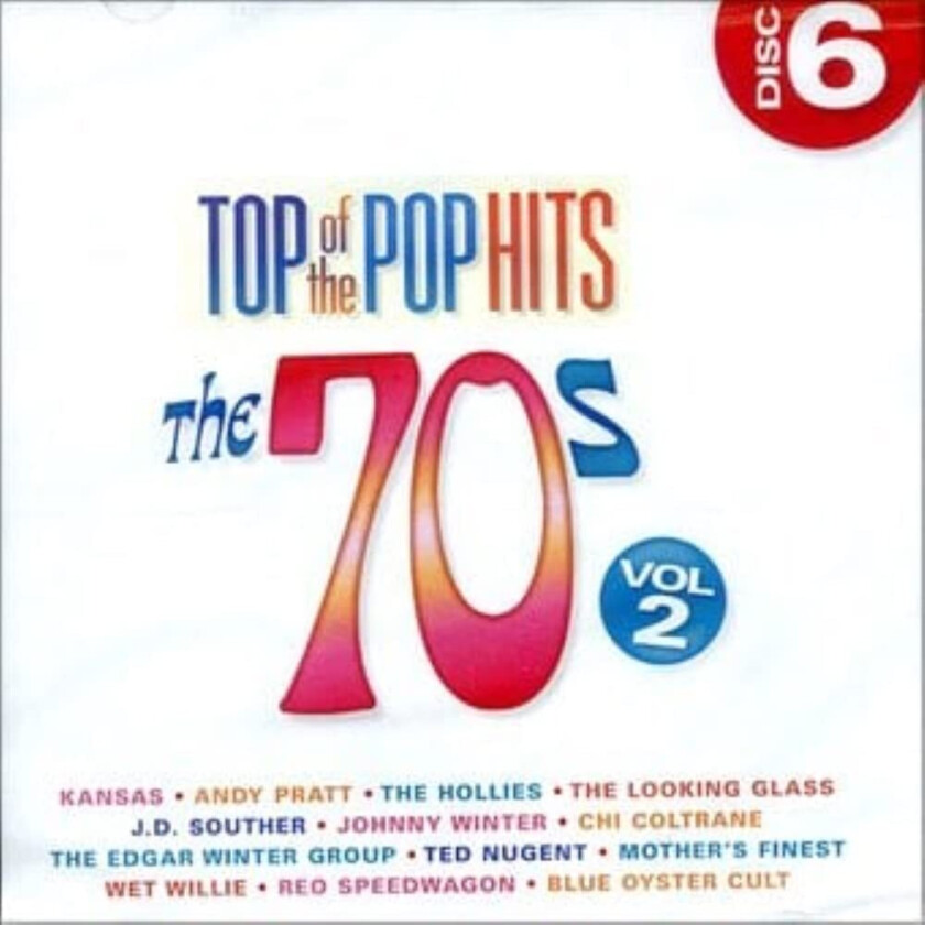 Diverse Artister Top Of The Pop Hitsthe 70s Vol 2 CD