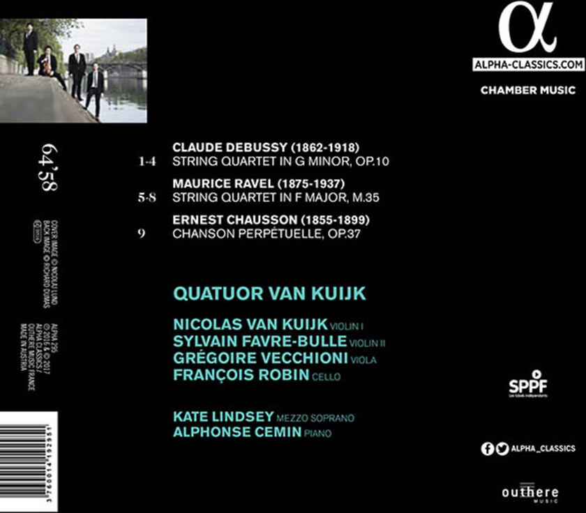 Kuijk, Cemin Debussy / Ravel / Chausson CD