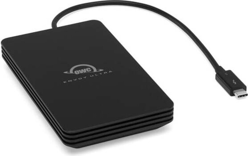 Bilde av Envoy Ultra SSD - 4TB - Ekstern SSD - Svart - Thunderbolt 5