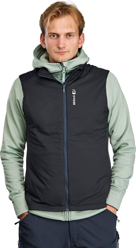 House Of Hygge Insulated Vest Herre Mrkebl M