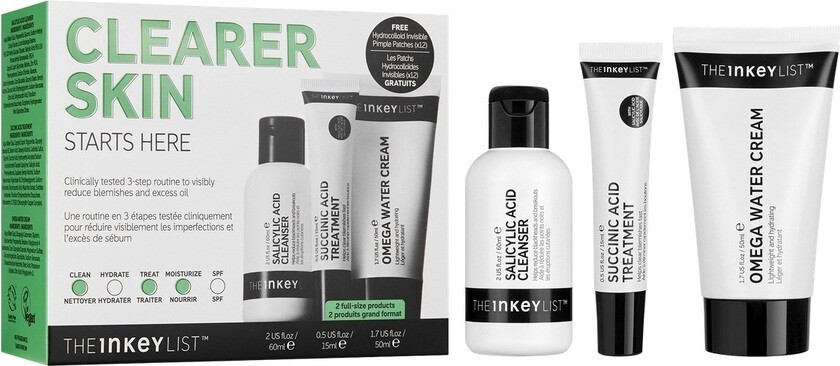INKEY Clearer Skin Starts Here Set