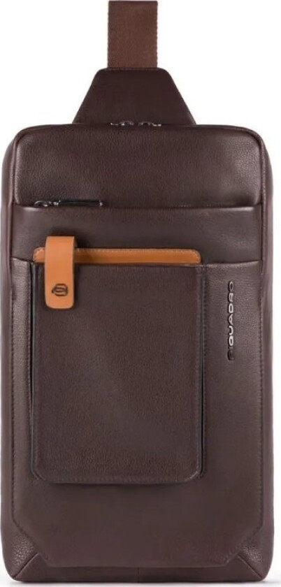 Tallin, Leather, Bag, Mono Sling, Brown, For Men, 20 X 33 X 5 Cm For Men