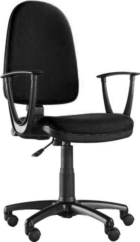 Evia Black Office Chair