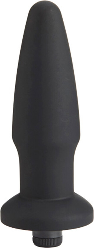 Vibrerende  Analplugg Medium      - Svart
