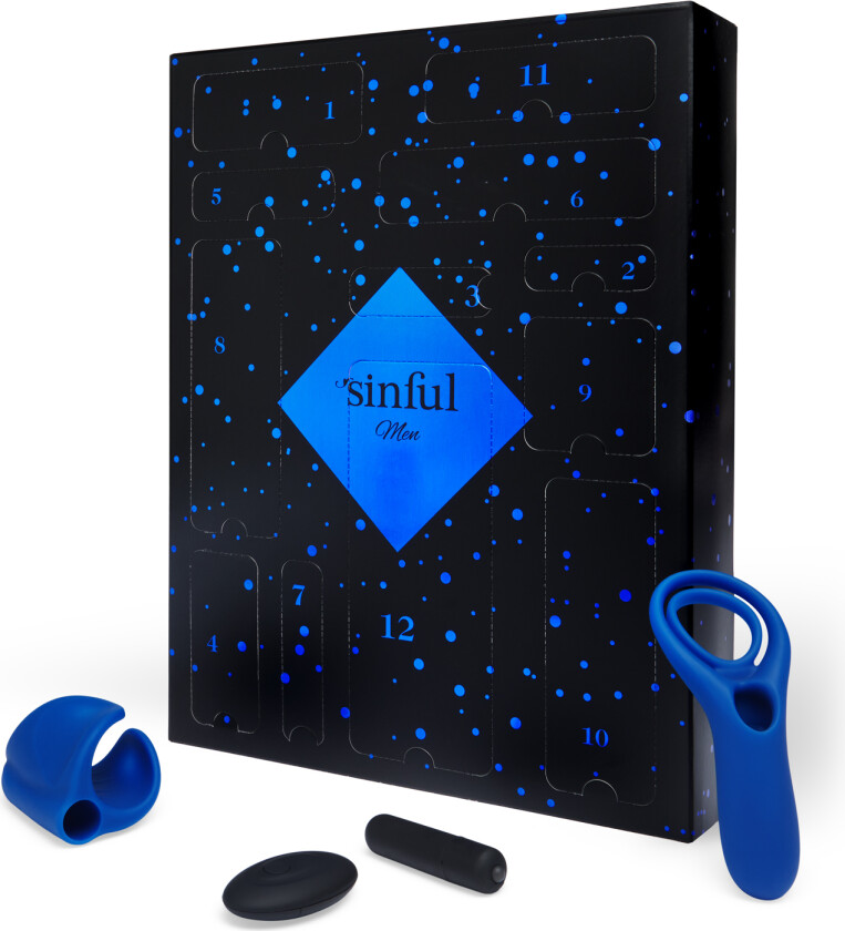 12 Days of Christmas Adventures Julekalender for Menn - Svart