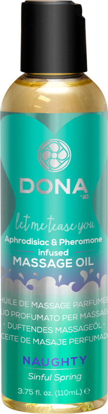 Dona Massasjeolje med Duft 110 ml - Klar