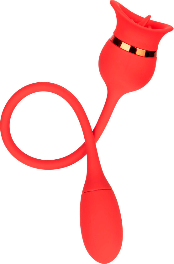 French Kiss Casanova Vibrator - Rød