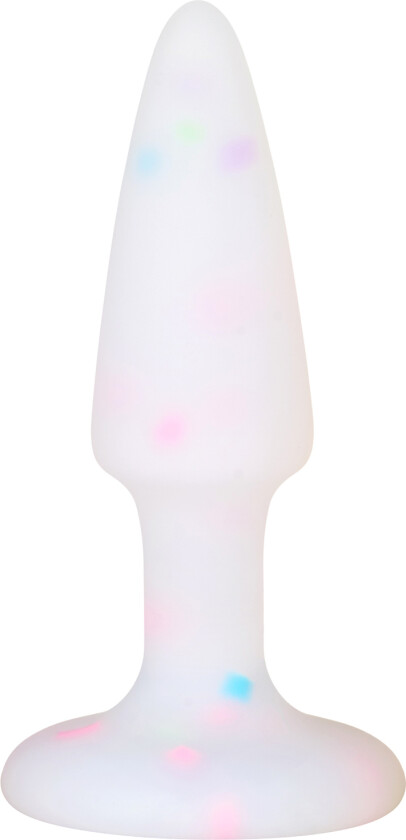 Confetti Liten Analplugg       - Forskjellige farger