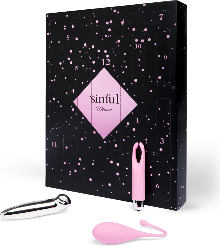 12 Days of Christmas Adventures Julekalender for Kvinner - Svart