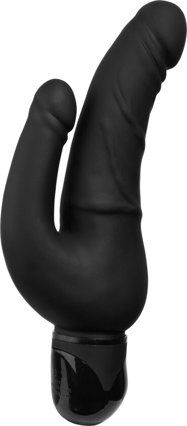 Dobbelpenetrator-vibrator - Svart