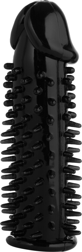 Spiky Penis Extension Sleeve - Svart