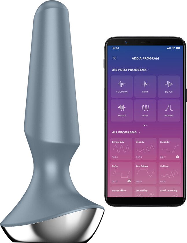 Plug-ilicious 2 vibrator - Blå