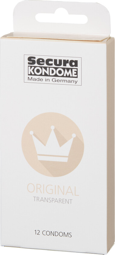 Original Kondomer 12 stk - Klar