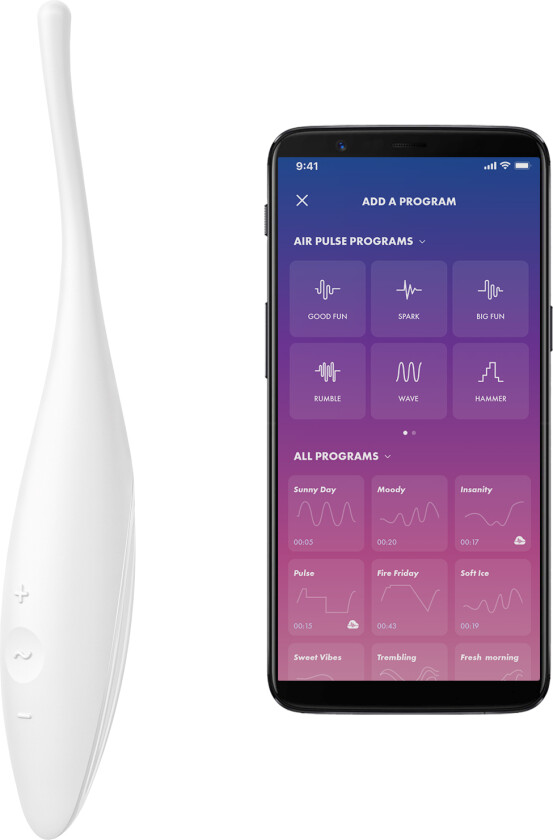 Twirling Joy Connect App - Hvit