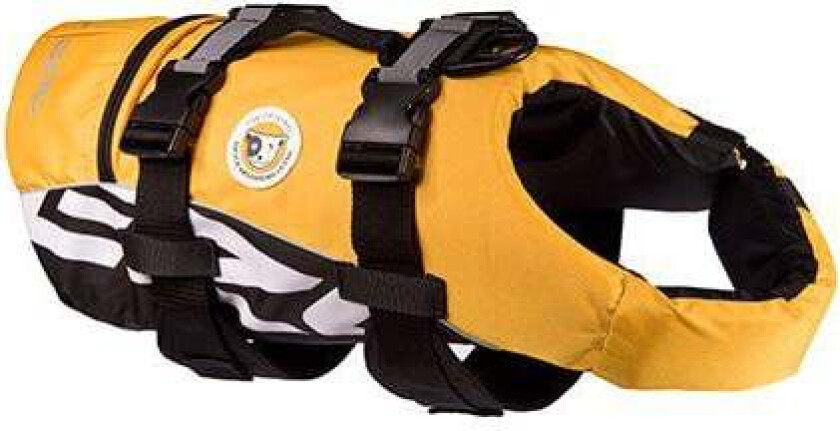 Bilde av Redningsvest til Hund Gul XL - 41+ kg