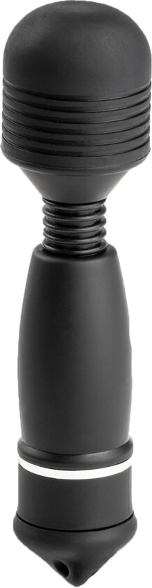 Micro Magic Wand Vibrator      - Svart