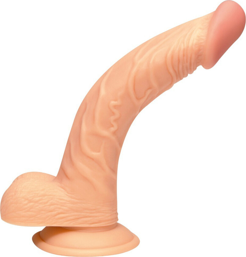 Curved Passion Realistisk Dildo - Beige