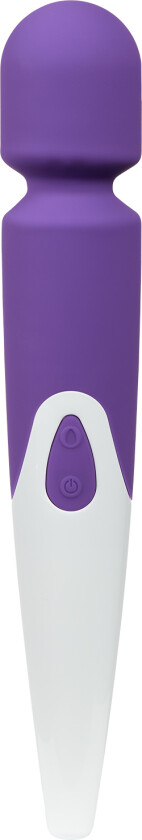 Oppladbar Magic Wand Vibrator - Lilla
