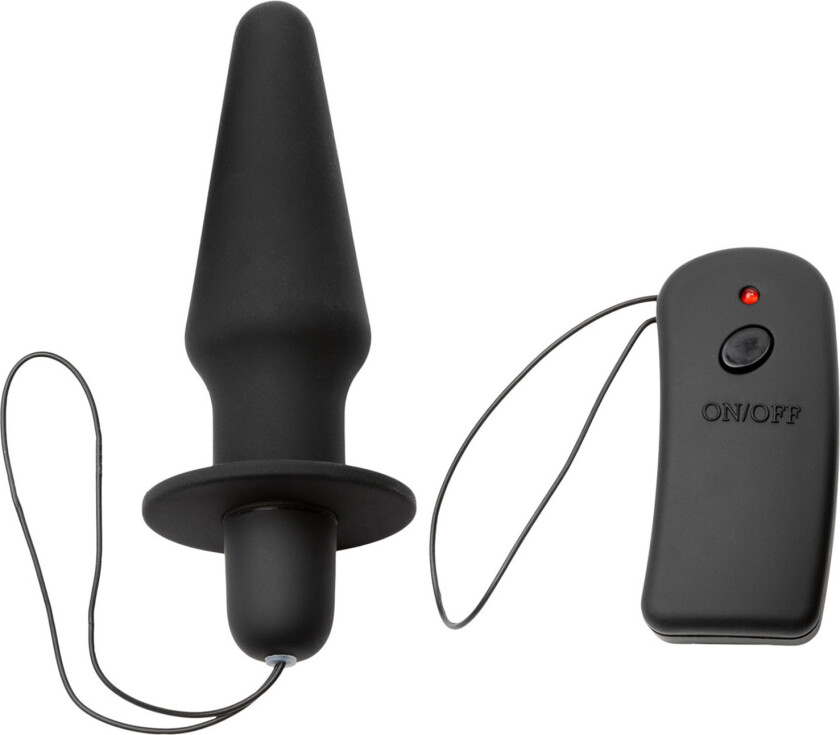 Fjernstyrt Vibrerende Analplugg - Svart