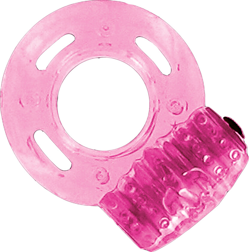 Penisring Med Vibrator - Rosa