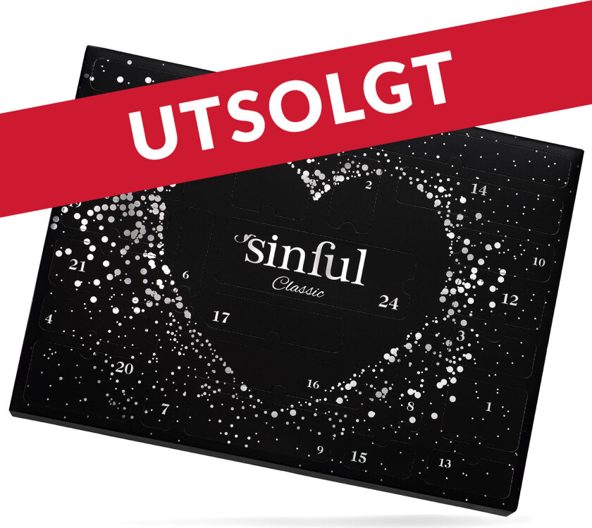 Sinful Classic Julekalender 2021 - Svart
