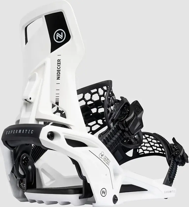 OG Supermatic 2026 Snowboardbinding hvit