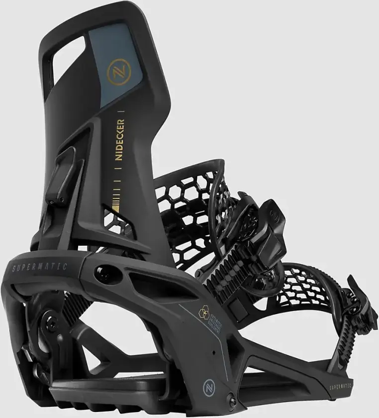 OG Supermatic 2026 Snowboardbinding svart