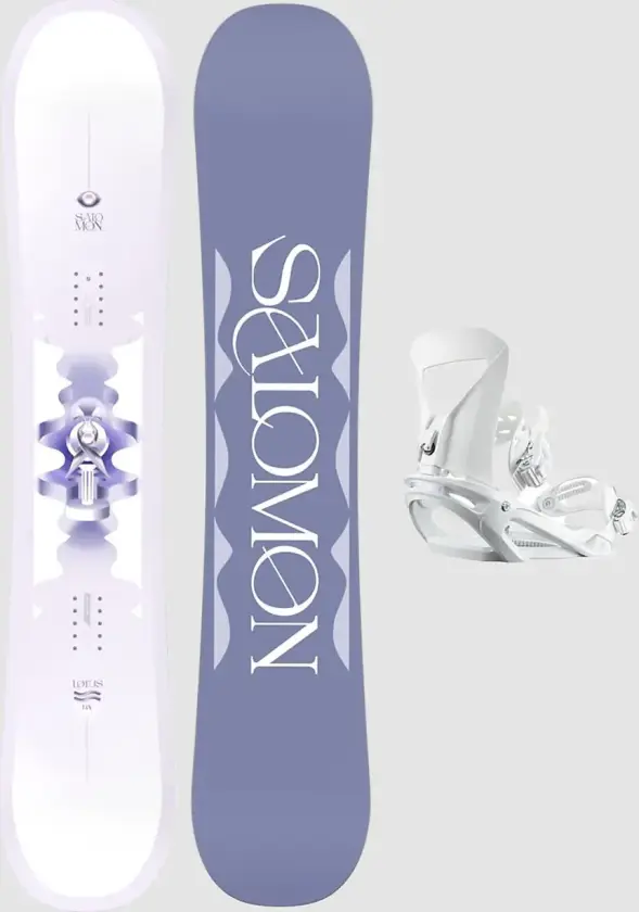 Lotus+Spell S white Snowboardpakke mønster
