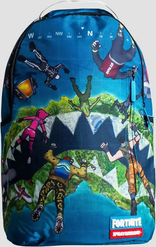 Fortnite Island Ryggsekk mønster