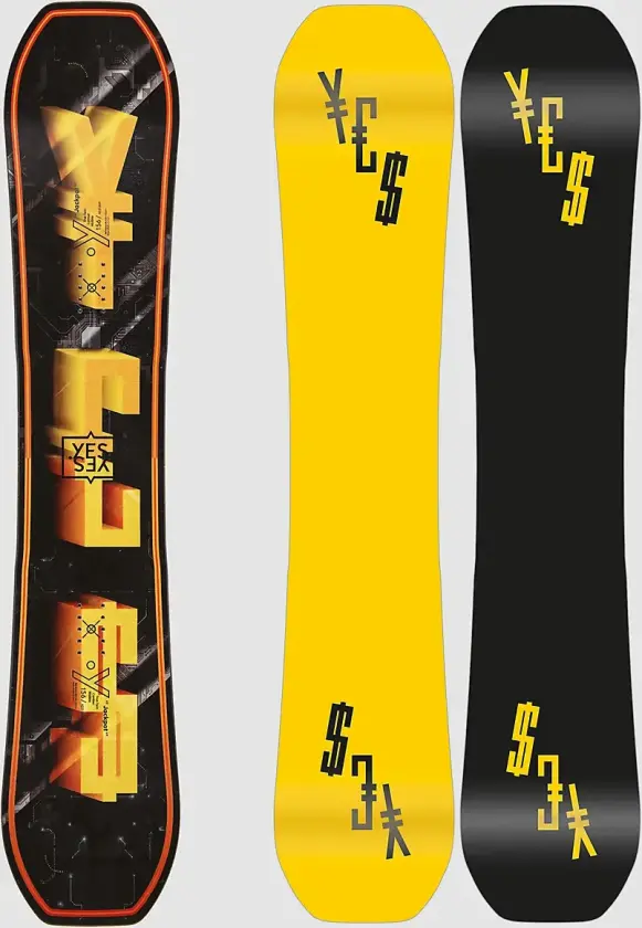 Jackpot Snowboard oransj