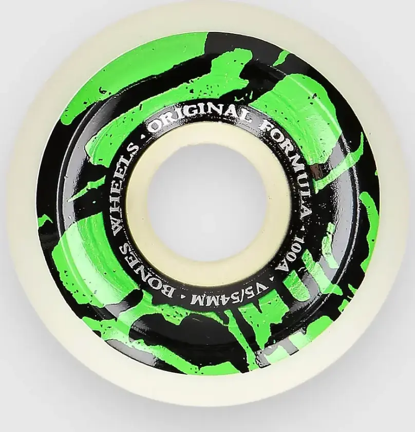 Mummy Skulls 100A V5 Sidecut 54mm Hjul hvit