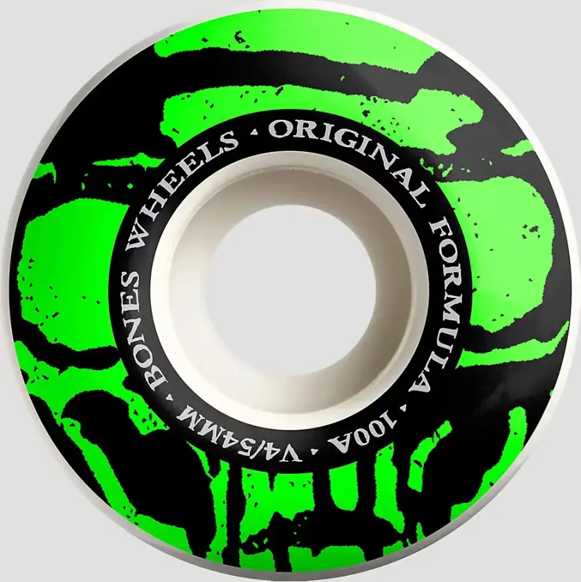 Mummy Skulls 100A V4 Wide 54mm Hjul hvit