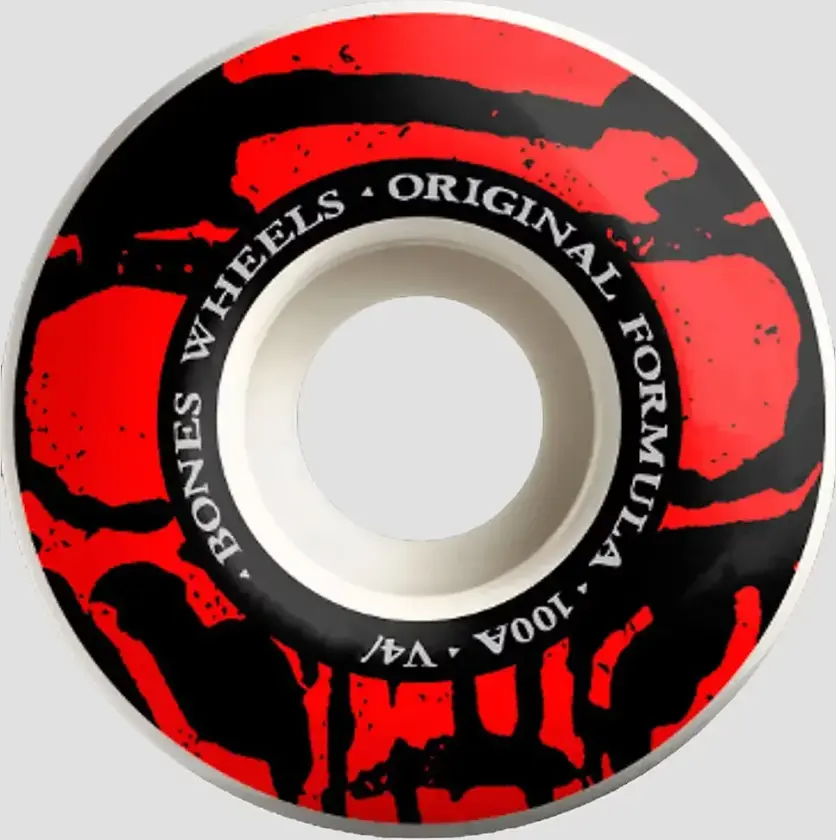 Mummy Skulls 100A V4 Wide 53mm Hjul hvit