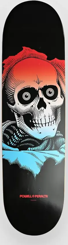 Ripper Blue Fade 8.5" Skateboard Deck svart