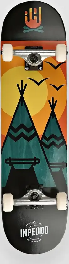 Wigwam 8.125" Skateboard Komplette oransj