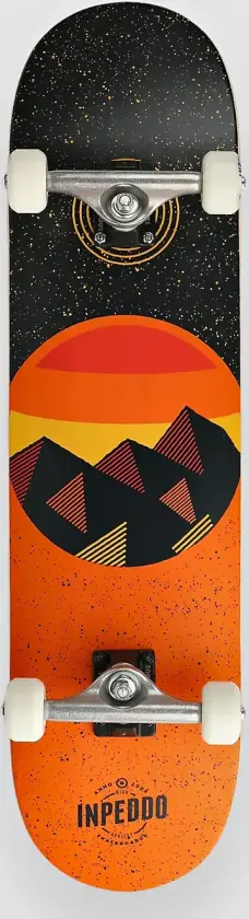 Mountain 8.125" Skateboard Komplette svart