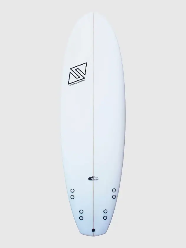The Pill Future Surfebrett hvit