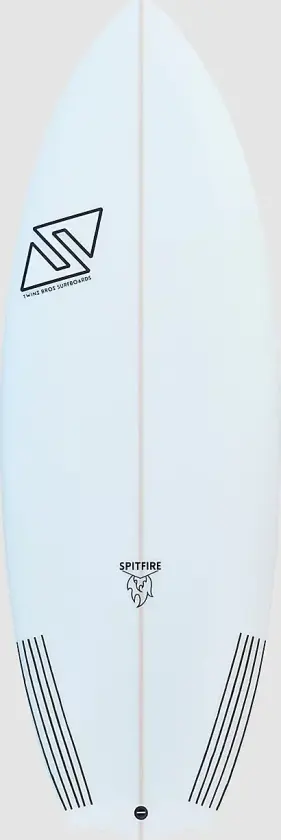 Spitfire FCS2 Surfebrett hvit
